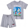 Chlapčenské pyžamo SONIC SPEED šedé Veľkosť: 116