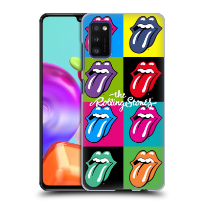 Plastové pouzdro na mobil Samsung Galaxy A41 - Head Case - The Rolling Stones - Pop Art Vyplazené Jazyky (Plastový kryt, pouzdro, obal na mobilní telefon Samsung Galaxy A41 A415F Dual SIM s motivem Th
