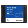 WD BLUE SSD 3D NAND WDS100T3B0A 1TB SA510 SATA/600, (R:560, W:520MB/s), 2.5