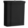 Kerasan, WALDORF nádržka k WC kombi, čierna matná, 418131
