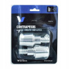 KONCOVKY VOLANTU 13,5MM STRIEBORNÉ VICMA VIC-618PL