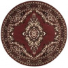 Alfa Carpets Kusový koberec Teherán T-102 brown kruh 190 × 190 cm