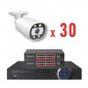 Techage IP – 30 kamerový set 8 MP BULLET-WLI