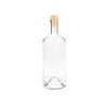 Fľaša sklo 700ml CYLINDER so zátkou
