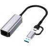 Colorway Adaptér USB-C alebo USB-A na RJ45/18cm