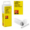 STANLEY Spinky do káblov 12 mm 1/2'' 1000 kusov 1-CT108T