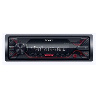 SONY DS-XA210U čierno-červená / multimediálne autorádio / 1DIN / AUX / USB / bez CD / RCA (DSXA210UI.EUR)