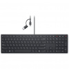 DELL KB525C klávesnica Kancelária USB QWERTY Ukrajinský Čierna (580-BBTG)