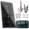 Solárny panel Bedee 100 v roku 170217 (Solárny panel Solárna súprava 100 W 12V+ regulátor)