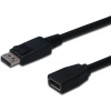 PremiumCord DisplayPort prodlužovací kabel M/F 3m kportmf1-03