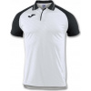Joma Polokošeľa POLO TORNEO II WHITE-BLACK S/S Veľkosť: XS