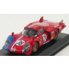 Best-model Najlepší model Alfa romeo 33.2 N 36 Le Mans 1969 Pilette - Slotemaker 1:43 Red