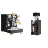 Lelit Bianca PL162T V3, black + Eureka Mignon Zero, CR black