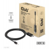Club3D kabel miniDP 1.4 na HDMI, 4K120Hz nebo 8K60Hz HDR10+, M/M, 1.8m (CAC-1187)