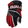 Bauer Vapor Hyperlite S22 SR seniorské rukavice - Senior, 15, černá-červená
