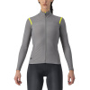 Castelli Tutto Nano RoS W, Nickel grey Veľkosť: L Dámsky zateplený dres do prechodného obdobia