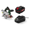 Parkside® Aku ručná kotúčová píla Phksa 20-Li B3 + Akumulátor 20 V/4 Ah PAP 20 B3 + Nabíjačka akumulátora 20 V/4,5 A PLG 20 C3 (800010608)