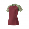 Dynafit ALPINE Pro W S/S TEE burgundy 34; Červená triko