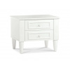 CPL Nočný stolík so zásuvkami Lexi-biela
