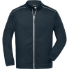 James & Nicholson Mikina JN 898 Solid na zip, pletená, fleecová, pánská COT02089885713-navy/navy 3XL Navy