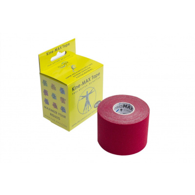 Tejp Kine-MAX SuperPro Cotton kinesiology tape červená (8592822000495)