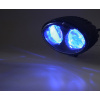 PROFI LED výstražné bodové svetlo 10-48V 2x4W modré 143x122mm