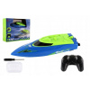 TEDDIES Motorový čln/loď do vody RC 22 cm modrý