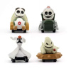 YuMe Toys Nightmare before Christmas Zoom Hero Pullback Vehicles a Figurky Sada (12)