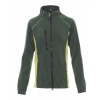 PAYPER ASPEN+ LADY 001005-0069 / Dámska dvojfarebná fleece bunda - green/acid green S