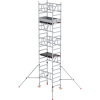 Pojazdné lešenie na rýchlu montáž MiTOWER Standard ,plošina Fiber Deck®, d x š 1200 x 750 mm Altrex