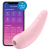 Satisfyer Curvy 2+ - inteligentný stimulátor klitorisu s tlakovými vlnami (ružový)