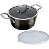 BERLINGERHAUS Kastról s pokrievkou s titánovým povrchom Shine Basalt Collection 28 cm BH-6654