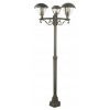 Stĺpíkové osvetlenie - Vonkajšie svietidlo Triple Staré zlato Rabalax 8675 (Stĺpíkové osvetlenie - Vonkajšie svietidlo Triple Staré zlato Rabalax 8675)