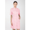 Dámske zdravotnícke šaty so stojačikom M-141TK, svetlo ružová, 46 (Zdravotnícke oblečenie)