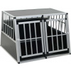 vidaXL prepravný box pre psov vidaXL s dvojitými dverami 94 x 88 x 69 cm