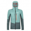 Ortovox Mesola Jacket W ice waterfall L; Modrá bunda