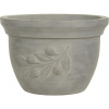 Kvetináč terakota Lafiora oliva Ø 46 x 32 cm sivý