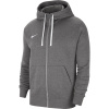 Nike Park 20 Fleece Full-Zip šedá/bílá UK M