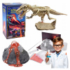 Vzdelávací set sopka + vykopávky dinosaurus malý archeológ ZA4726