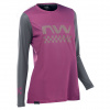 Dámský dres Northwave Edge Woman Jrs Long Sleeve Plum/Dark Grey * Velikost (Top): XS