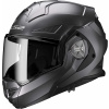 LS2 Helmets LS2 FF901 Advant X Solid flip-up prilba, titánovo matná, 3XL (65/66)
