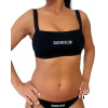 Dámske plavky Calvin Klein Q61223 BANDEAU čierne