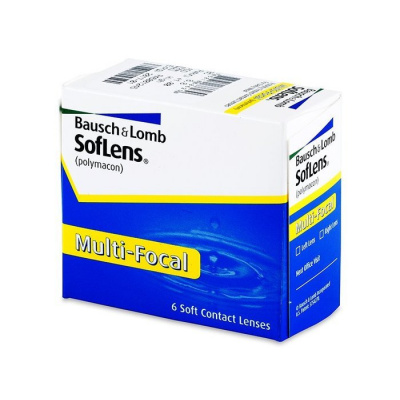 Bausch & Lomb SofLens Multi-Focal (6 šošoviek) Dioptrie +2,50, Adícia nízká, Zakrivenie 8.8