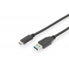 ASSMANN USB Type-C™ connection cable, Gen2, Type-C™ to A AK-300146-010-S