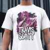 Tričko s potlačou TRAVIS SCOTT Pánsky Biela S