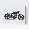 Vymalujsisam.sk Maľovanie podľa čísiel - Motorka BMW 80RT Veľkosť: 40x50cm, Rám: Na kartónovej doske