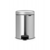 Brabantia Kozmetický kôš NewIcon, 5 l, strieborný, softclose, 112645