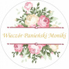 CUKROVÝ OBLÁTOK NA TORTU, DIEVČENSKÝ VEČER, PERSONALIZOVANÝ