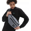 ľadvinka VANS WARD CROSS BODY PACK Black/White Check