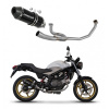 Honda VTR 250 2009 - 2015 kompletný ladený výfukový systém HP3 BLACK + dB killer